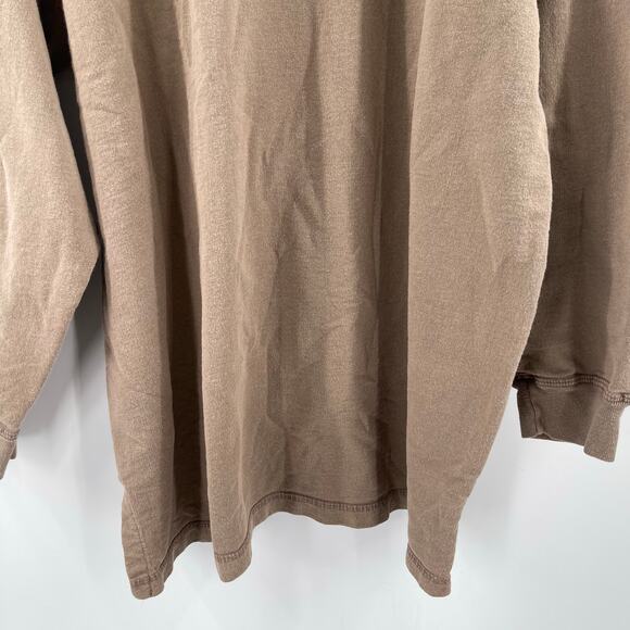 VINTAGE TROPISM Raglan Top Large Made in USA American Comfy Casual Sporty Lounge - Picture 6 of 11